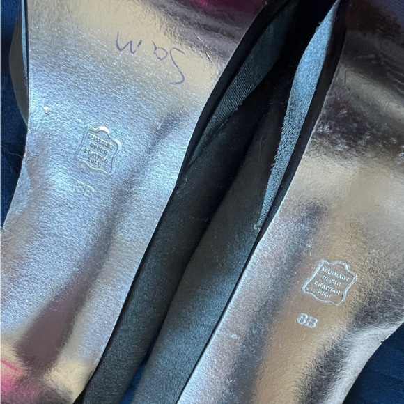 E Live From the Red Carpet Gray Jewel Bow Heels – Size 8 Elegant Pumps - Picture 9 of 9